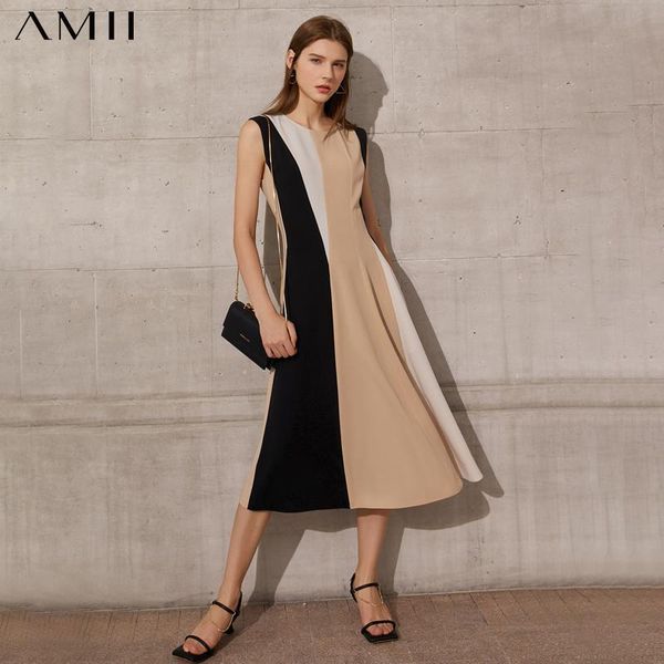 casual dresses amii minimalism women's summer dress offical lady patchwork oneck aline calf-length chiffon beach 12140416, Black;gray
casual dresses amii minimalism women's summer dress offical lady patchwork oneck aline calf-length chiffon beach 12140416, Black;gray