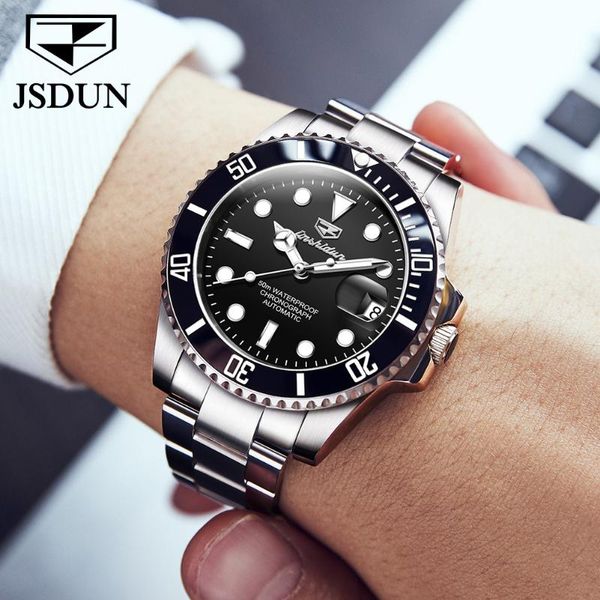 wristwatches 2021 jsdun watch for men nh36a movement automatic luxury sapphire deep waterproof luminous mechanical, Slivery;brown
wristwatches 2021 jsdun watch for men nh36a movement automatic luxury sapphire deep waterproof luminous mechanical, Slivery;brown