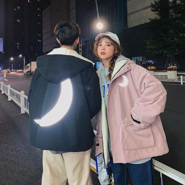 women's trench coats couple coat thicken sweet moon pretty jacket girl boy student clothes wool pink black beige mantel blusão, Tan;black
women's trench coats couple coat thicken sweet moon pretty jacket girl boy student clothes wool pink black beige mantel blusão, Tan;black
