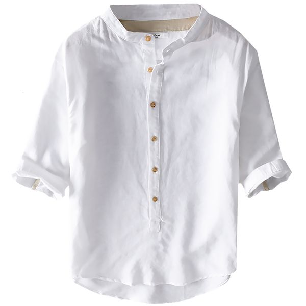 2021 new vero nova chegada gola branca masculina marca linho e camisas algodo para homem camisa de manga trs quartos 9lll, White
2021 new vero nova chegada gola branca masculina marca linho e camisas algodo para homem camisa de manga trs quartos 9lll, White