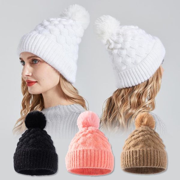 beanies fashion knitted women's hat fish scales shape winter hats for women pink fur pompom thick skullies cap faux pom
beanies fashion knitted women's hat fish scales shape winter hats for women pink fur pompom thick skullies cap faux pom