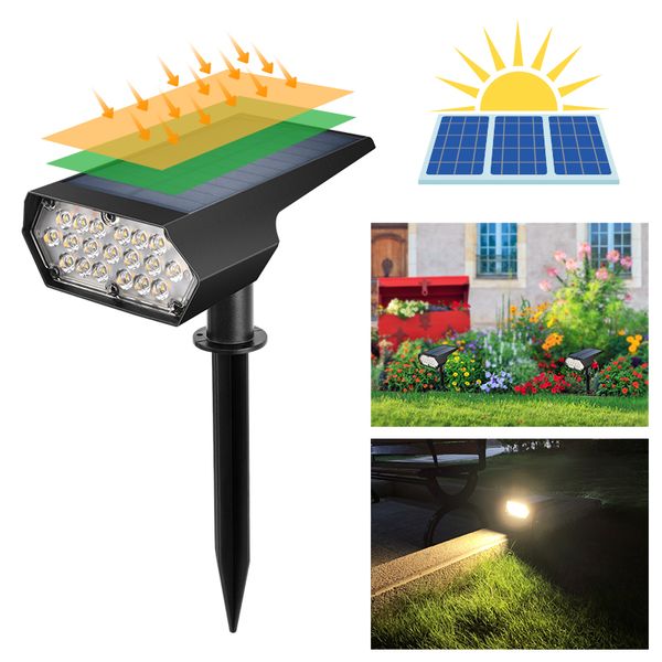 19led solar garden spotlight dusk to dawn ip65 waterproof auto on/off outdoor solar landscape spotlight garden lights
19led solar garden spotlight dusk to dawn ip65 waterproof auto on/off outdoor solar landscape spotlight garden lights