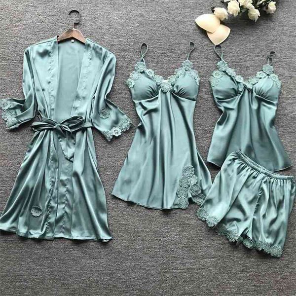 pajamas for women lounge wear lingerie set sleepwear split pajamas suit lace four piece suit pijamas de mujer, Black;red
pajamas for women lounge wear lingerie set sleepwear split pajamas suit lace four piece suit pijamas de mujer, Black;red