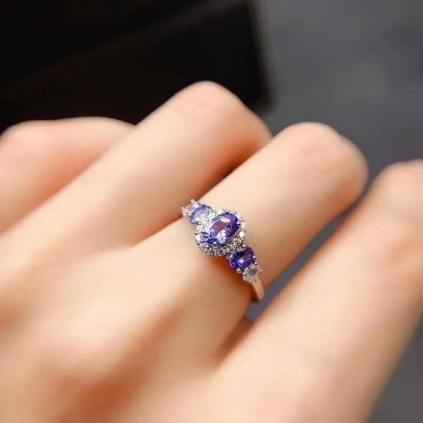 cluster rings 100% natural and real tanzanite ring 925 sterling silver for men or women engagement, Golden;silver
cluster rings 100% natural and real tanzanite ring 925 sterling silver for men or women engagement, Golden;silver