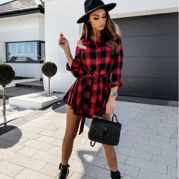 temperament print 2020 new autumn and winter fashion lapel shirt skirt dress hot, Black;gray
temperament print 2020 new autumn and winter fashion lapel shirt skirt dress hot, Black;gray
