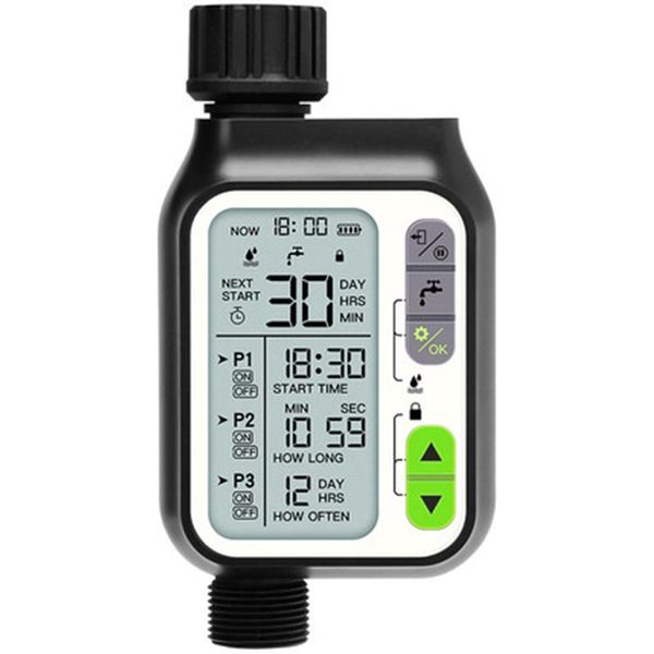 watering equipments hava rainwater sensor garden balcony automatic device hd large screen timing intelligent irrigation system control
watering equipments hava rainwater sensor garden balcony automatic device hd large screen timing intelligent irrigation system control