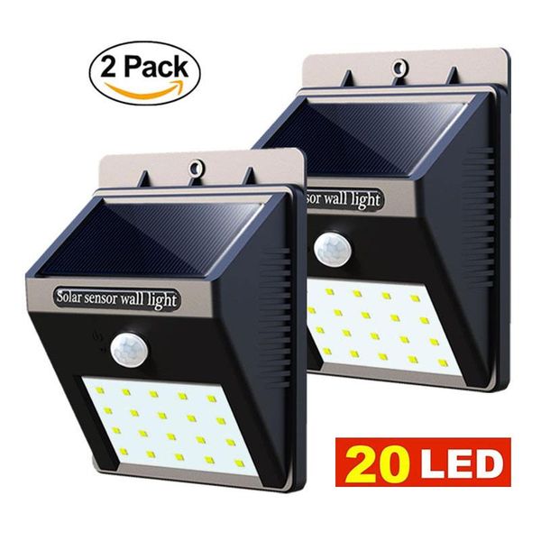 solar lamps 2 pcs led light garden 20 motion sensor wall lights yard outdoor waterproof pir home street powered lamp pack
solar lamps 2 pcs led light garden 20 motion sensor wall lights yard outdoor waterproof pir home street powered lamp pack