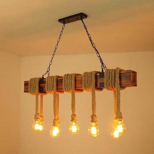 pendant lamps retro industrial chandelier solid wood rope light bar restaurant cafe dining room lamp drop hanging
pendant lamps retro industrial chandelier solid wood rope light bar restaurant cafe dining room lamp drop hanging