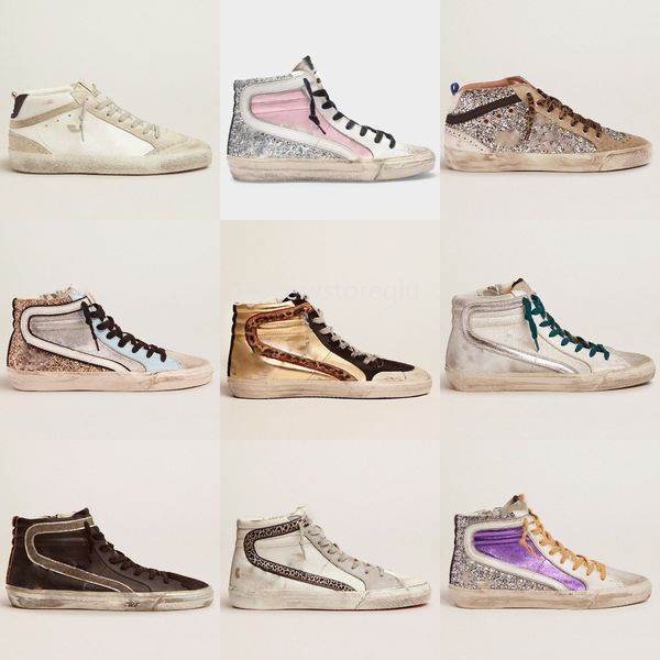 italy brand mid slide star high-style women superstar sneakers casual shoes designer rainers sequin classic white do-old dirty men shoe, Black
italy brand mid slide star high-style women superstar sneakers casual shoes designer rainers sequin classic white do-old dirty men shoe, Black