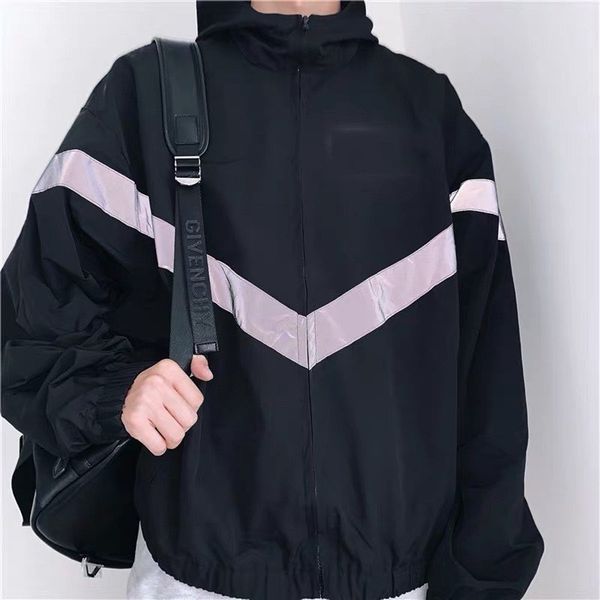 fog double line jacket fear of god essentials 3m reflective nylon double layer waterproof jacket, Black
fog double line jacket fear of god essentials 3m reflective nylon double layer waterproof jacket, Black