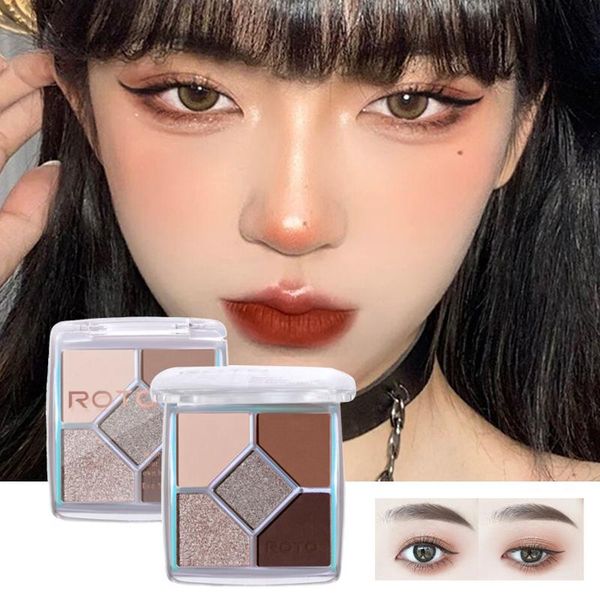 eye shadow waterproof palette bright makeup 5 colors shiny cosmetics for girls and women
eye shadow waterproof palette bright makeup 5 colors shiny cosmetics for girls and women