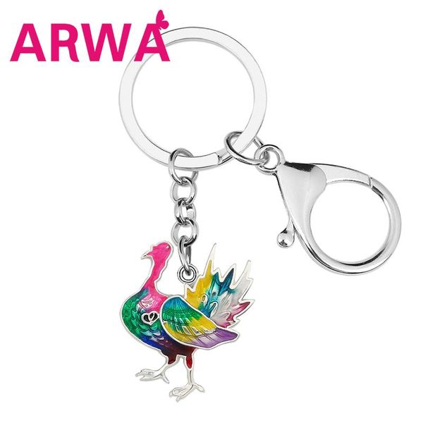 keychains arwa thanksgiving enamel alloy floral turkey chicken ring animal key chain unique gifts jewelry for women charms, Silver
keychains arwa thanksgiving enamel alloy floral turkey chicken ring animal key chain unique gifts jewelry for women charms, Silver