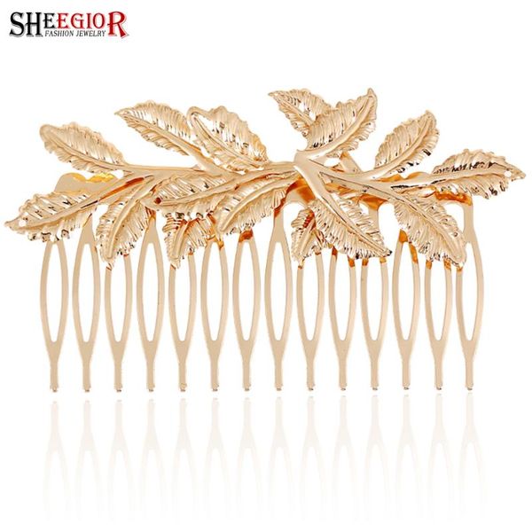 hair clips & barrettes simple gold leaf comb accessories for women romantic wedding bride jewelry fashion girl clip friendship love gift, Golden;silver
hair clips & barrettes simple gold leaf comb accessories for women romantic wedding bride jewelry fashion girl clip friendship love gift, Golden;silver