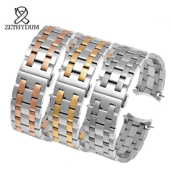 watch bands 19mm steel butterfly buckle strap bracelet men's metal bracelets arc stainless banding width for gift, Black;brown
watch bands 19mm steel butterfly buckle strap bracelet men's metal bracelets arc stainless banding width for gift, Black;brown