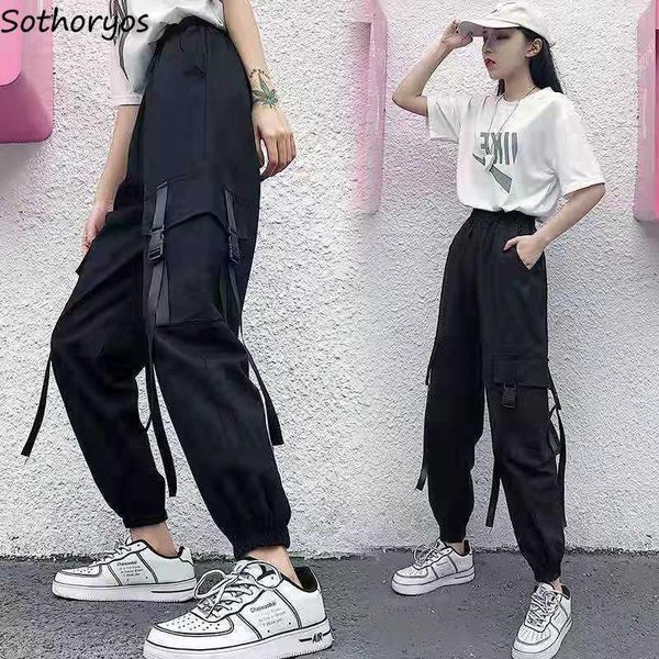 women's pants & capris women cargo harajuku korean loose streetwear chic student retro casual ankle-length simple comfortable all-mat, Black;white
women's pants & capris women cargo harajuku korean loose streetwear chic student retro casual ankle-length simple comfortable all-mat, Black;white