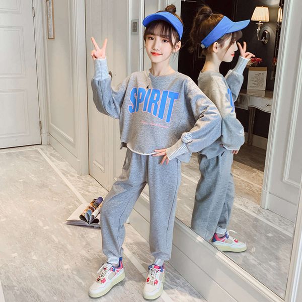 2021 girls' sports suit new style children's clothes spring and autumn bodywear two piece set, White
2021 girls' sports suit new style children's clothes spring and autumn bodywear two piece set, White