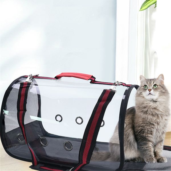transparent pet carrier bag breathable mesh cat handbag portable puppy travel carrying cage dog outdoor sling shoulder bags
transparent pet carrier bag breathable mesh cat handbag portable puppy travel carrying cage dog outdoor sling shoulder bags