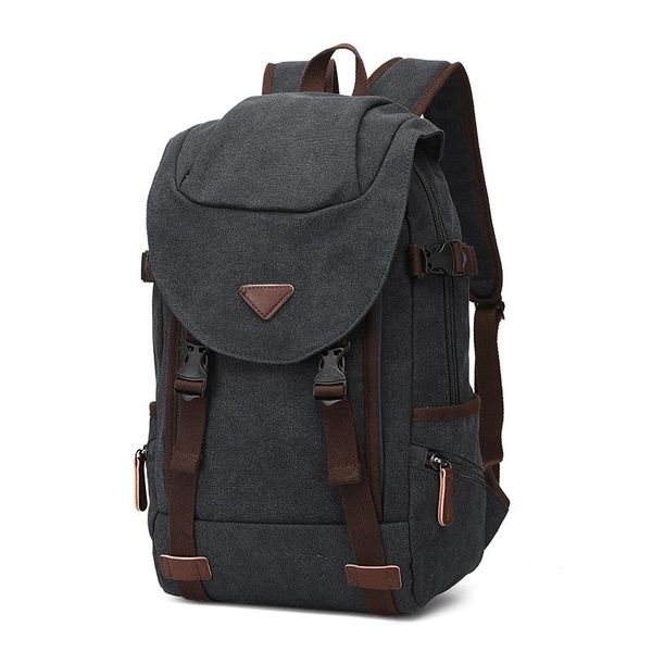 backpack shoulder leisure large capacity canvas men's computer
backpack shoulder leisure large capacity canvas men's computer