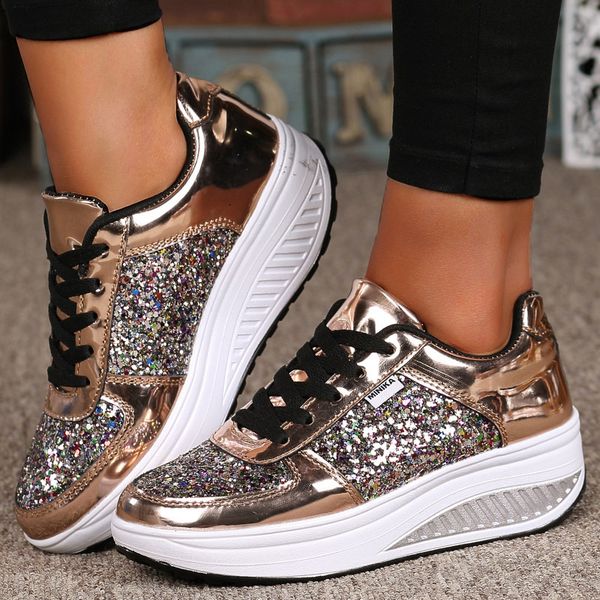 ultra light bright women's shoes rocking leisure sports running heightening fashion
ultra light bright women's shoes rocking leisure sports running heightening fashion