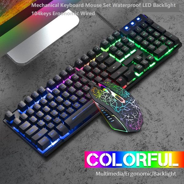 mechanical keyboard mouse set waterproof led backlight 104keys ergonomic wired gaming keyboard optical mouse combo
mechanical keyboard mouse set waterproof led backlight 104keys ergonomic wired gaming keyboard optical mouse combo