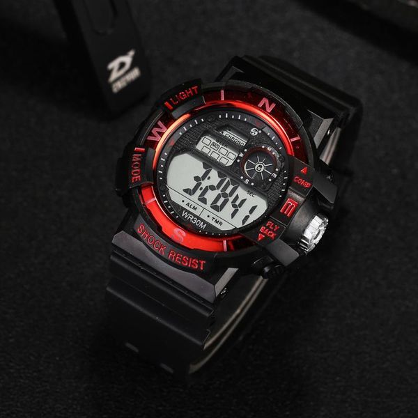 wristwatches fashion men watch unique digital leisure outdoor hiking student electronic waterproof sport wrist clock gift, Slivery;brown
wristwatches fashion men watch unique digital leisure outdoor hiking student electronic waterproof sport wrist clock gift, Slivery;brown