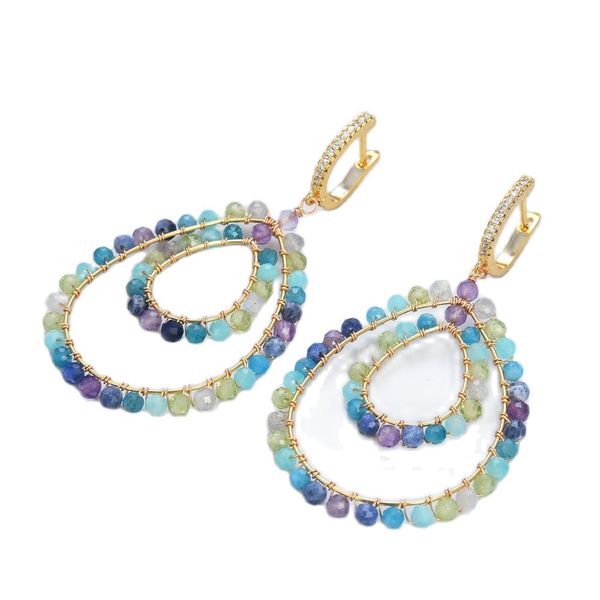 guaiguai jewelry 4mm round multi color stone cz pave lever back dangle earrings big unique earrings handmade for women real gems stone lady, Silver
guaiguai jewelry 4mm round multi color stone cz pave lever back dangle earrings big unique earrings handmade for women real gems stone lady, Silver