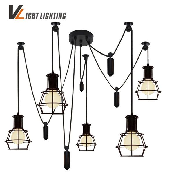 vintage industrial nordic loft edison bulb chandelier retro ceiling spider pendants antique adjustable indoor art lights
vintage industrial nordic loft edison bulb chandelier retro ceiling spider pendants antique adjustable indoor art lights
