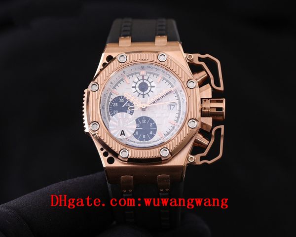 2020 royal men pilot watches oak survivor offshore rainbow 44mm wristwatches rubber strap mens watch d2045, Silver
2020 royal men pilot watches oak survivor offshore rainbow 44mm wristwatches rubber strap mens watch d2045, Silver