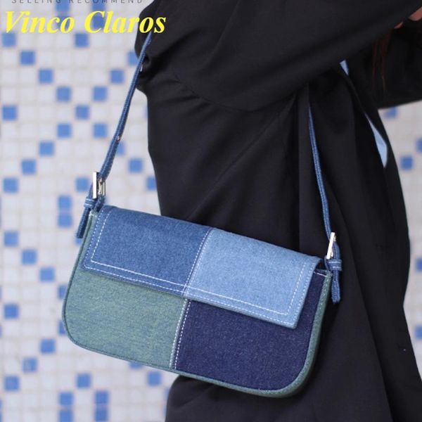 evening bags retro denim splicing shoulder armpit bag 2021 ins style stitching crossbody purses and handbags luxury designer sac bolsa
evening bags retro denim splicing shoulder armpit bag 2021 ins style stitching crossbody purses and handbags luxury designer sac bolsa