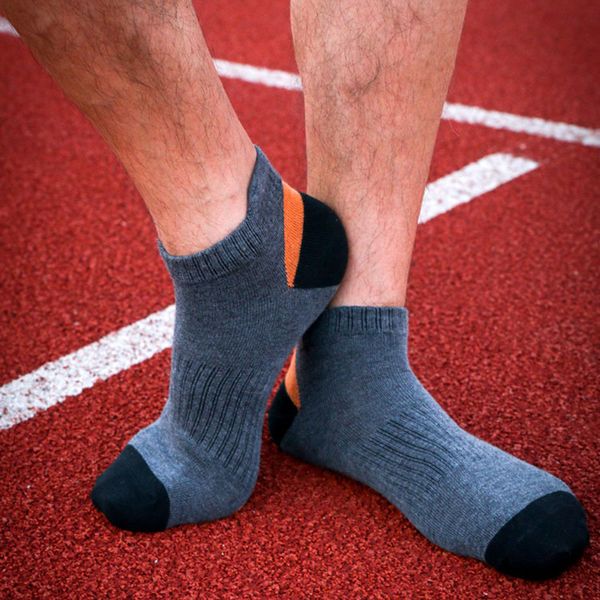 men cato bikes quick dry sport running hiking fitness professional socks, Black