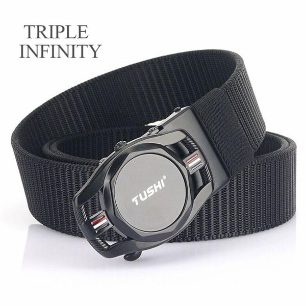 belts triple infinity fashion metal automatic buckle nylon male belt trousers business designer men's fabric, Black;brown
belts triple infinity fashion metal automatic buckle nylon male belt trousers business designer men's fabric, Black;brown