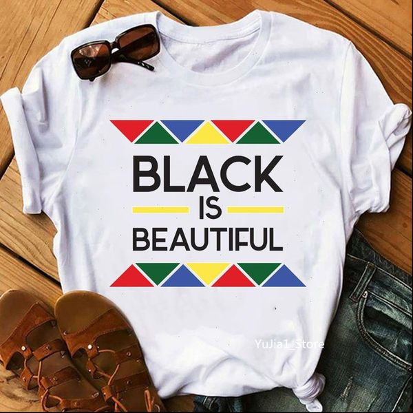 black is beautiful tshirt femme melanin poppin shirt women black girl magic dope t shirt female black lives matter t shirt, White
black is beautiful tshirt femme melanin poppin shirt women black girl magic dope t shirt female black lives matter t shirt, White