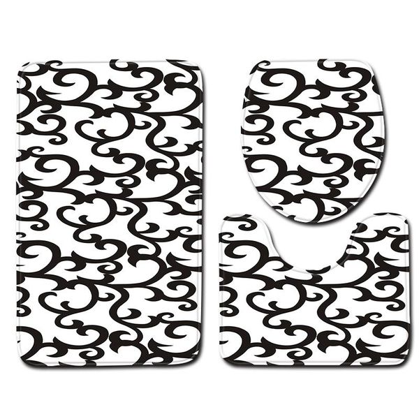 bath mats nordic simple flower toilet mat carpet rug set bathroom shower room carpets flannel anti slip 3pcs black white
bath mats nordic simple flower toilet mat carpet rug set bathroom shower room carpets flannel anti slip 3pcs black white