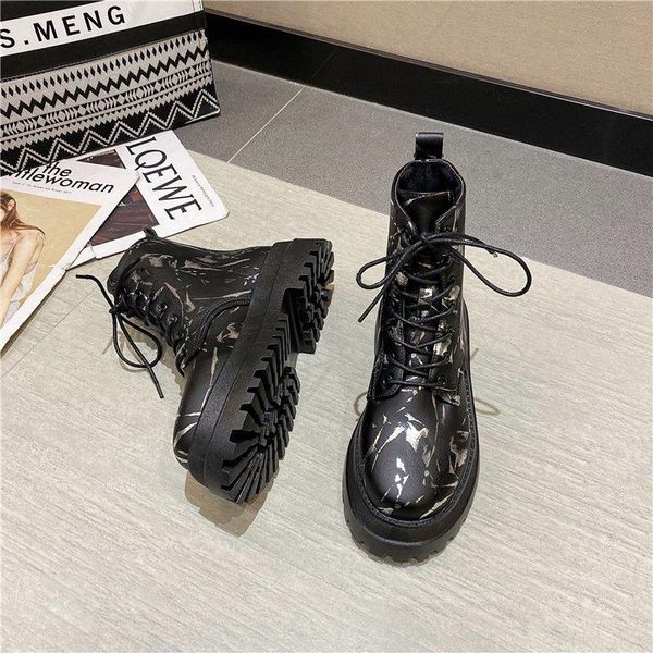 women ankle boots platform round toe 5cm heel lace up zip fashion shoes for woman botas mujer female winter short plush botas, Black
women ankle boots platform round toe 5cm heel lace up zip fashion shoes for woman botas mujer female winter short plush botas, Black