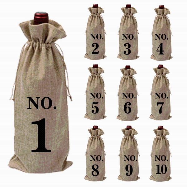 gift wrap 10pcs/set linen wine bag drawstring packaging wedding party red decorative jewelry 15x35cm
gift wrap 10pcs/set linen wine bag drawstring packaging wedding party red decorative jewelry 15x35cm