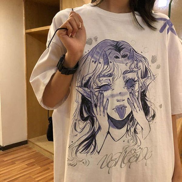 women's t-shirt women oversize t shirt white cartoon female kawaii tee short sleeve fashion summer funny for girl hip hop clothes
women's t-shirt women oversize t shirt white cartoon female kawaii tee short sleeve fashion summer funny for girl hip hop clothes