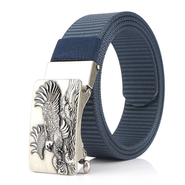 2021 new man's nylon luxury eagle metal automatic buckle canvas belts for men fashion belt outdoor casual male strap ecww, Black;brown
2021 new man's nylon luxury eagle metal automatic buckle canvas belts for men fashion belt outdoor casual male strap ecww, Black;brown