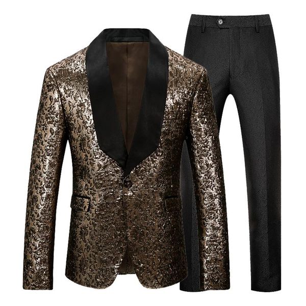 men's suits & blazers mogu 2 pcs golden arrival fashion men suit set korean style business office formal wonderful tuxedo jacket+pants, White;black
men's suits & blazers mogu 2 pcs golden arrival fashion men suit set korean style business office formal wonderful tuxedo jacket+pants, White;black