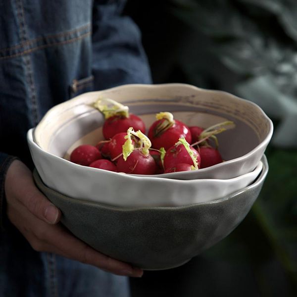 bowls japanese art ceramic threaded rice bowl household 8 inch large capacity salad fruit noodle soup el restaurant tableware
bowls japanese art ceramic threaded rice bowl household 8 inch large capacity salad fruit noodle soup el restaurant tableware