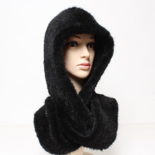 beanie/skull caps lady knitted genuine hooded scarf 100% natural real hat winter women warm fashion, Blue;gray
beanie/skull caps lady knitted genuine hooded scarf 100% natural real hat winter women warm fashion, Blue;gray