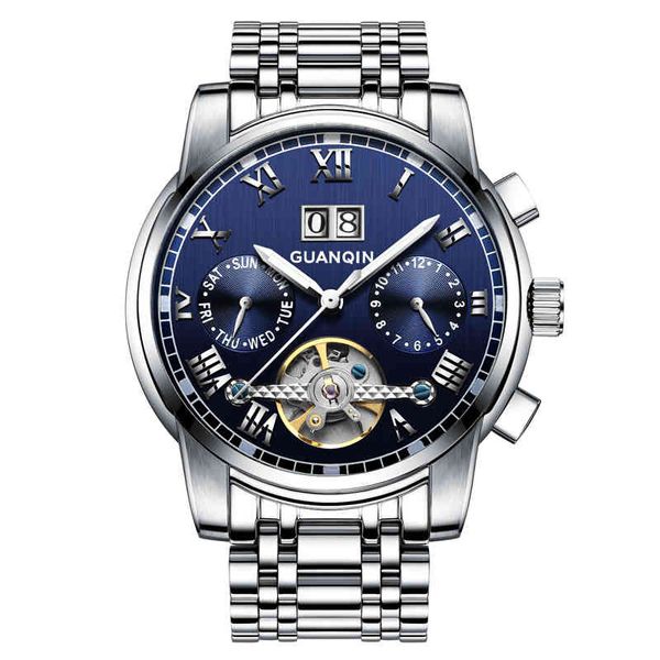 watch guanqin es men 2021 automatic designer skeleton sapphire mechanical waterproof, Slivery;brown
watch guanqin es men 2021 automatic designer skeleton sapphire mechanical waterproof, Slivery;brown