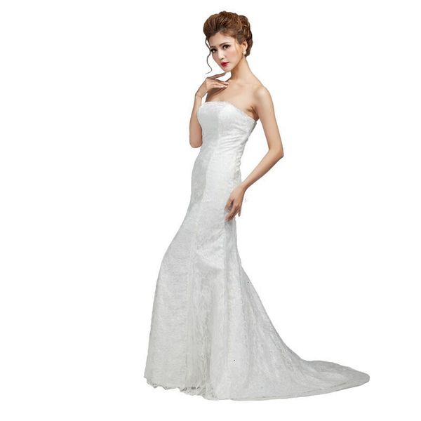 2021 new sale elegant beautiful lace mermaid es vestidos noiva robe de mariage bridal wedding party gowns 05kq, White
2021 new sale elegant beautiful lace mermaid es vestidos noiva robe de mariage bridal wedding party gowns 05kq, White