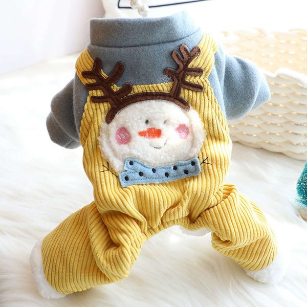 dog clothing autumn and winter snowman backpack cotton padded jacket four feet add velvet thick cute small pet
dog clothing autumn and winter snowman backpack cotton padded jacket four feet add velvet thick cute small pet