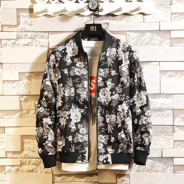 men's jackets floral stand collar jacket spring 2021 baseball windbreaker fashion casual print design m-3xl, Black;brown
men's jackets floral stand collar jacket spring 2021 baseball windbreaker fashion casual print design m-3xl, Black;brown