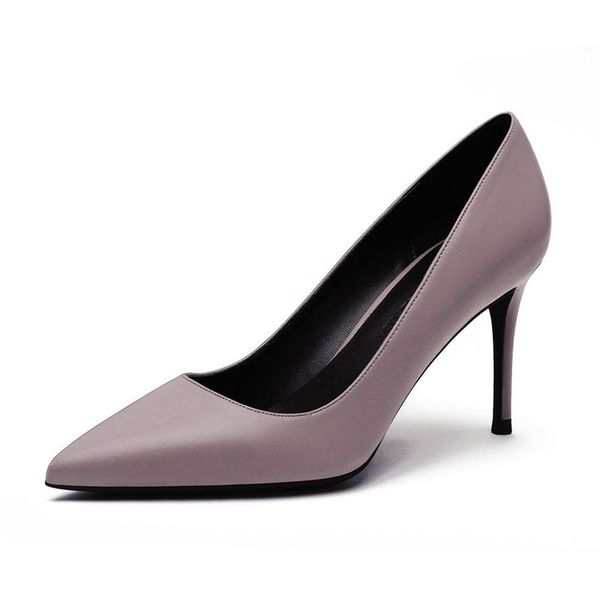 dress shoes 2021 arrival women 6cm/8cm thin high heeled pointed toe spring summer genuine leather pumps ladies n0007, Black
dress shoes 2021 arrival women 6cm/8cm thin high heeled pointed toe spring summer genuine leather pumps ladies n0007, Black