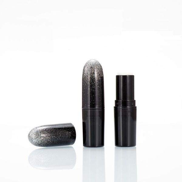 storage bottles & jars 12.1mm empty lipstick tube round plastic lipbalm tubes high grade gradient black lip packaging containers
storage bottles & jars 12.1mm empty lipstick tube round plastic lipbalm tubes high grade gradient black lip packaging containers