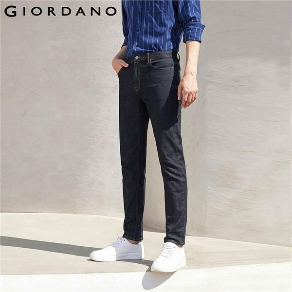 men's jeans giordano men sanded lining slim five-pocket zip button closure causual 01111071, Blue
men's jeans giordano men sanded lining slim five-pocket zip button closure causual 01111071, Blue