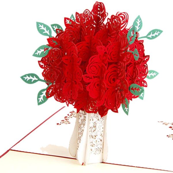 greeting cards 3pcs/lot handmade 3d rose up gift happy birthday vintage valentine's day postcards love theme thank you
greeting cards 3pcs/lot handmade 3d rose up gift happy birthday vintage valentine's day postcards love theme thank you