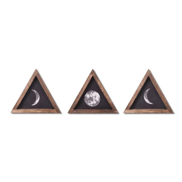 frames 3pcs wood po frame decoration, triangular moon paintings decorative wall hanging for home, living room, bedroom
frames 3pcs wood po frame decoration, triangular moon paintings decorative wall hanging for home, living room, bedroom