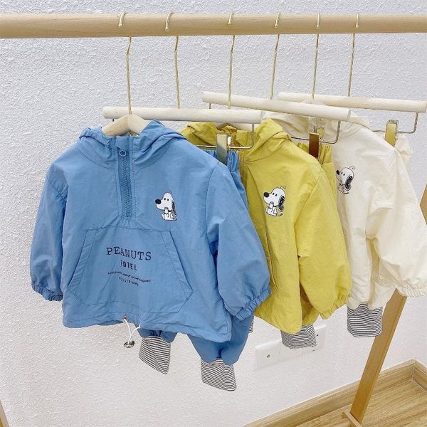 clothing sets children's cartoon sports suit spring 2021 boys girls baby hooded windbreaker casual pants two-piece, White
clothing sets children's cartoon sports suit spring 2021 boys girls baby hooded windbreaker casual pants two-piece, White